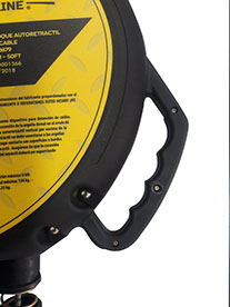 Bloque Autoretractil De 6M (20 ft) En Cable De Acero Steelpro